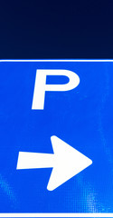  the warning signal of parking