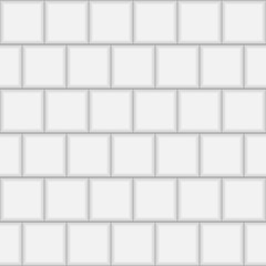 subway brick tile wall. Vector illustration.