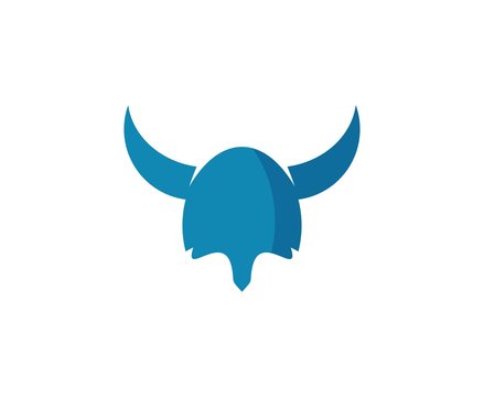 Viking helmet logo