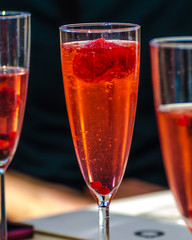 Copas cava rojo