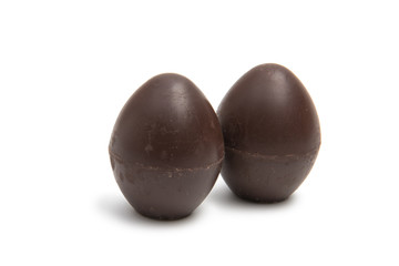 chocolate candies eggs sweets isolated