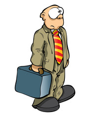 businessman standing