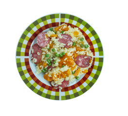 Pumpkin Chorizo Paella