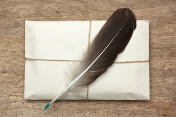 letter and a quill