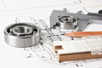 mechanical scheme and  bearing