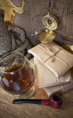 Various items in cargo office