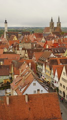 Obraz premium Rothenburg ob der Tauber im Herbst 9