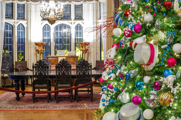 Decorated Christmas tree