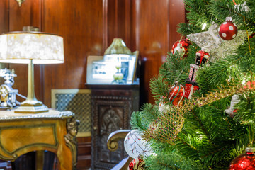 Decorated Christmas tree