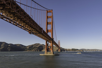 Golden Gate bridge with nice weather