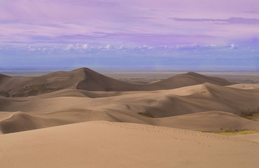 Sunset Over the Sand Dunes National Park