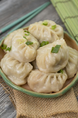 Mongolian Food: Buuz (Steamed Mongolian Dumplings) 