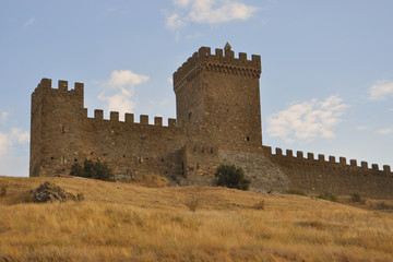 The Genoese fortress is the main attraction of Sudak and is also one of the biggest attractions of the Crimea