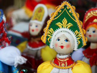 Rag doll russian traditional