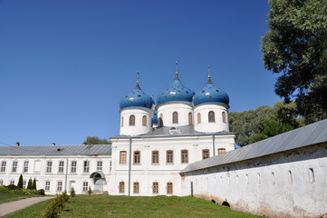 St. Yuriev Monastery of the Russian Orthodox Church in honor of the Great Martyr George, one of the...