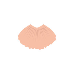 Naklejka premium Ballet accessories in flat style. Vector illustration