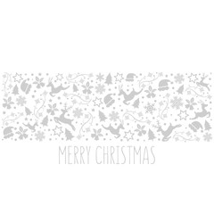 Happy new year and Merry Christmas, background vector.