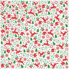 Happy new year and Merry Christmas, background vector.