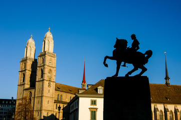 Fototapeta premium Zurich Church