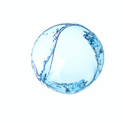 Water drop. 3D illustration
