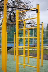 Outdoor gym for street workout