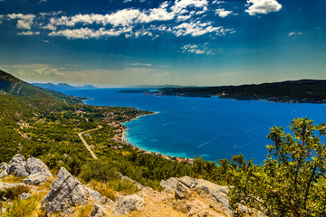 Obraz premium Halbinsel Peljesac in Kroatien