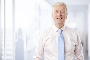 Confident businessman portrait