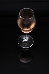 Glass of Rose Wine