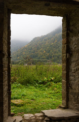 Obraz premium Ancient ruines view outside