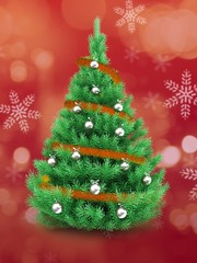 3d Christmas tree