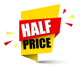 banner half price