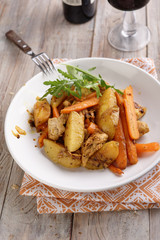 Chicken curry with vegetables
