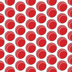 background pattern with cricket ball