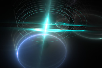 Fractal art background for creative design. Abstract fractal