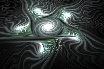 Fractal art background for creative design. Abstract fractal