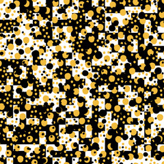 Asymmetrical Seamless Art Camouflage Design