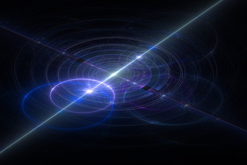 Fractal art background for creative design. Abstract fractal