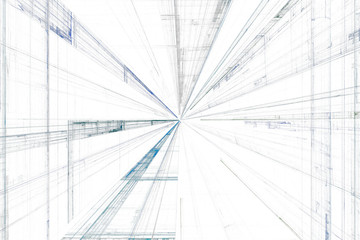 Fractal art background for creative design. Abstract fractal