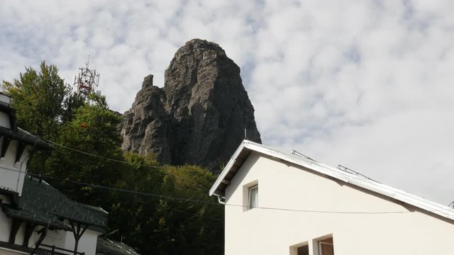 Stara planina mountain cliffs footage - Highest point near Babin Zub in Eastern Serbia