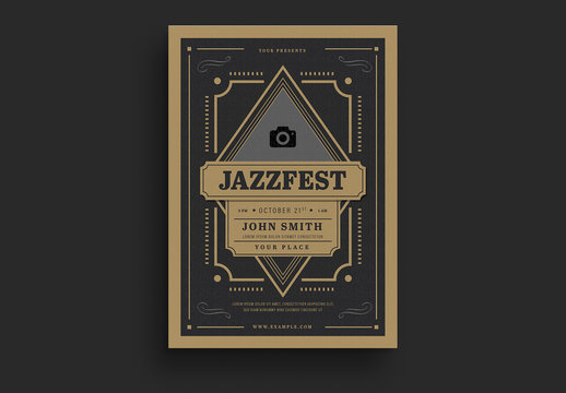 Jazzfest Deco Flyer