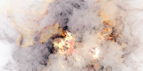 Fraktal-Alien-Asperatus-Wolkensturm - Fraktal-Kunst © kseniyaomega