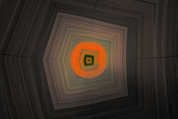 Fractal art background for creative design. Abstract fractal. Decoration for wallpaper desktop, poster, cover booklet, card. Psychedelic. Print for clothes, t-shirt. Magic graphics..