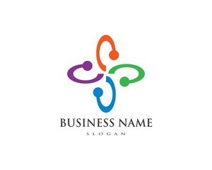 Infinity logo template