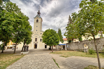 Fototapeta na wymiar Trsat Church of Our Lady - Rijeka - Croatia