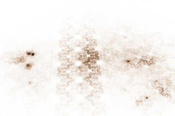 Fractal art background for creative design. Abstract fractal. Decoration for wallpaper desktop, poster, cover booklet, card. Psychedelic. Print for clothes, t-shirt. Magic graphics..