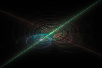 Fractal art background for creative design. Abstract fractal. Decoration for wallpaper desktop, poster, cover booklet, card. Psychedelic. Print for clothes, t-shirt. Magic graphics.