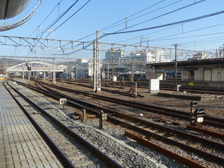 Fototapeta na wymiar 京都駅ゼロ番線