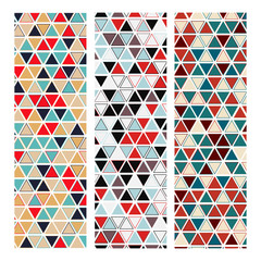 Vintage Graphic Pattern Set - Abstract Vector Old-Fashioned Print 