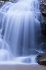Fototapeta na wymiar Waterfall water pattern