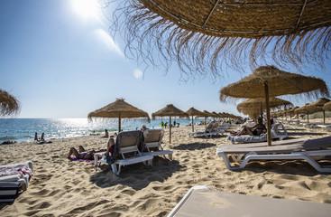 Plaża Faro, Portugalia © prozaque